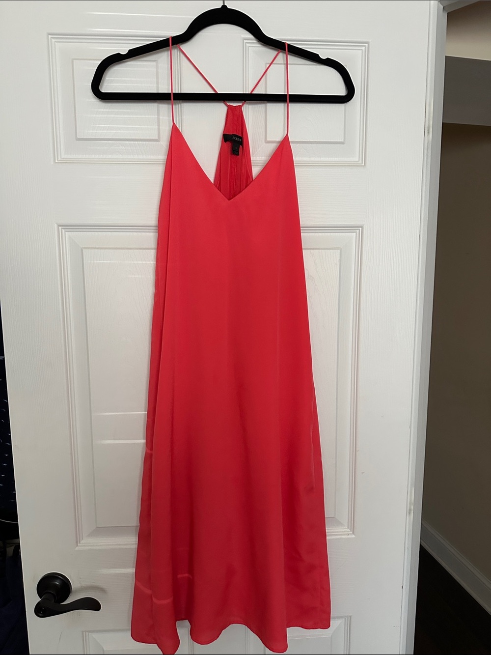 Women's Sleeveless V-Neck Slip Dress